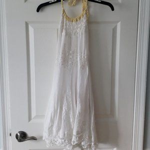 Free People Lace Halter Dress